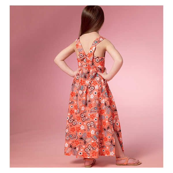 Butterick Schnittmuster - B6202 - schlichtes Sommerkleid oder kurzer Overall für Kinder – Bild 3