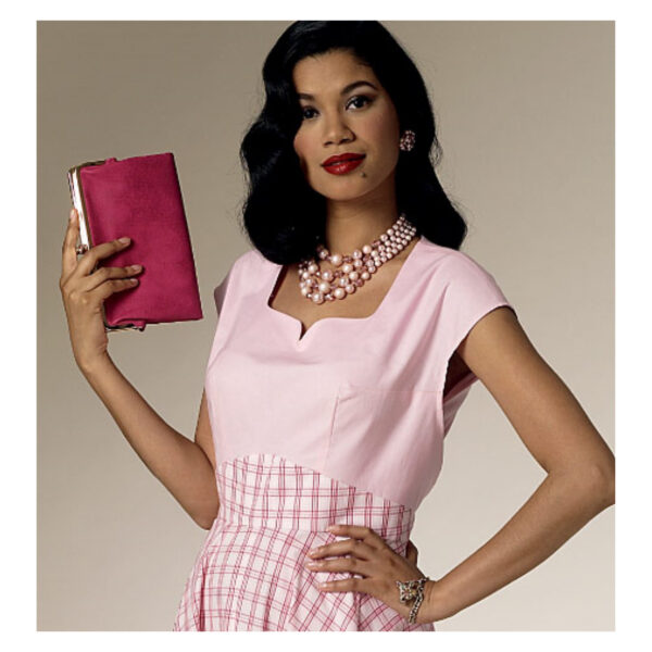 Butterick Schnittmuster - Retro - B6212 - Kleid der 50er Jahre – Bild 3