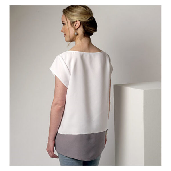 Butterick Schnittmuster - easy - B6214 -  Shirt oder schlichte Bluse – Bild 3