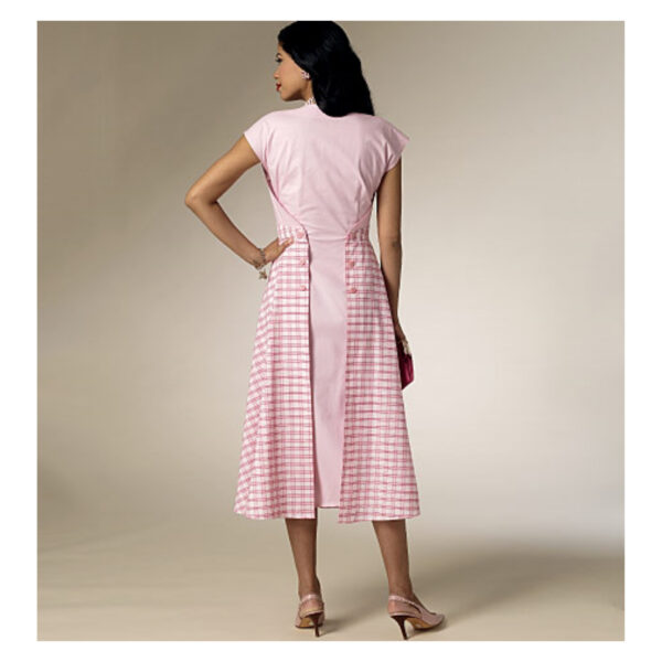 Butterick Schnittmuster - Retro - B6212 - Kleid der 50er Jahre – Bild 4