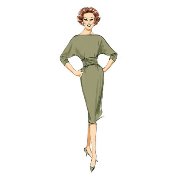 Butterick Schnittmuster - Retro - B6242 - Kleid der 60er Jahre – Bild 4
