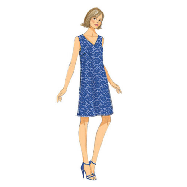 Butterick Schnittmuster - B6317 - schlichtes Sommerkleid – Bild 4