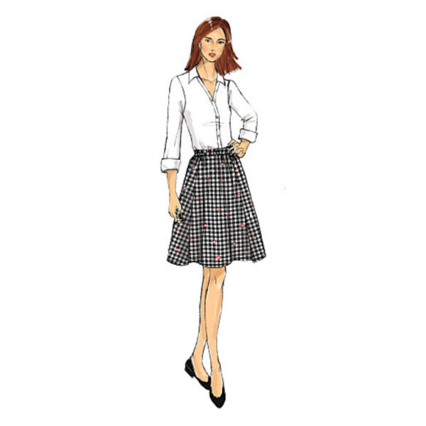Butterick Schnittmuster - B6326 - Rockvariationen – Bild 4