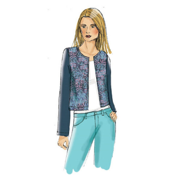 Butterick Schnittmuster - B6328 - Jacke oder Weste – Bild 5