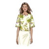 Butterick Schnittmuster - B6175 - Shirt, kurze Bluse, gebogter Saum – Bild 5