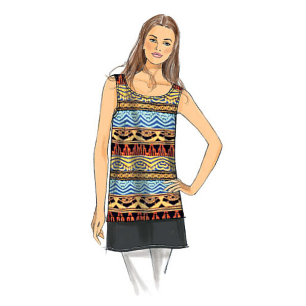 Butterick Schnittmuster - easy - B6214 -  Shirt oder schlichte Bluse – Bild 6