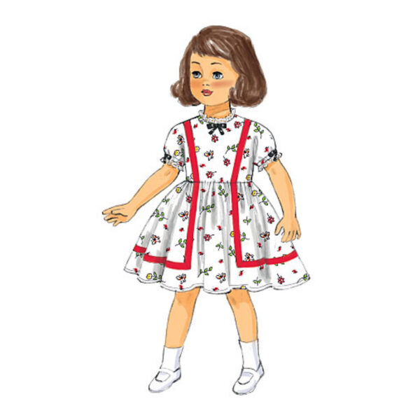 Butterick Schnittmuster - Retro - B6265 - Puppenkleider der 50er Jahre – Bild 6