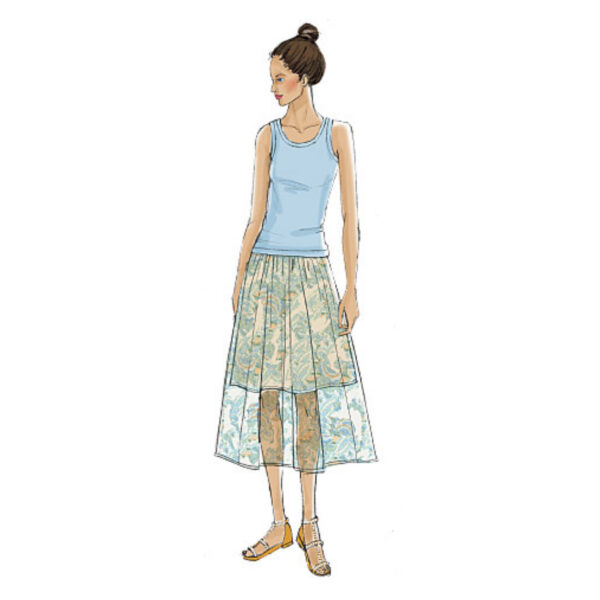 Butterick Schnittmuster - B6326 - Rockvariationen – Bild 6