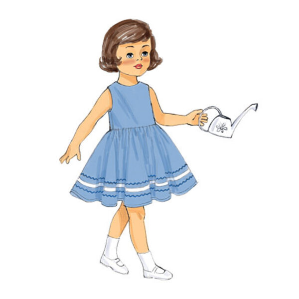 Butterick Schnittmuster - Retro - B6265 - Puppenkleider der 50er Jahre – Bild 7