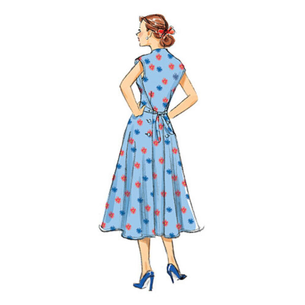 Butterick Schnittmuster - Retro - B6212 - Kleid der 50er Jahre – Bild 8