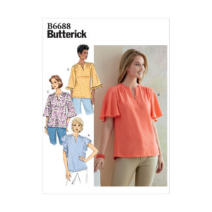 Butterick Schnittmuster - B6688 - sommerliche Bluse