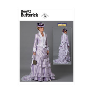 Butterick Schnittmuster - History - B6692 - historisches Kleid , Bluse und Rock