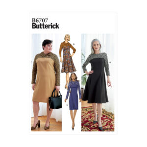 Butterick Schnittmuster - B6707 - schlichtes Damenkleid