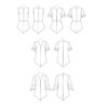 Butterick Schnittmuster - B6663 -  Bluse, Sommerbluse kurzärmelig – Bild 9