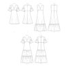 Butterick Schnittmuster - B6678 - Sommerkleid mit Stufenrock – Bild 7