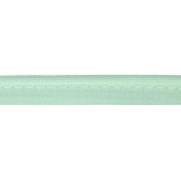 1.73 EURO/ m - Jersey  Paspelband - 3m Oaki Doki -  12mm - Grüntöne – Bild 3