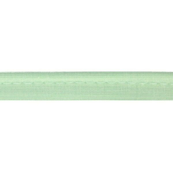 1.73 EURO/ m - Jersey  Paspelband - 3m Oaki Doki -  12mm - Grüntöne – Bild 4