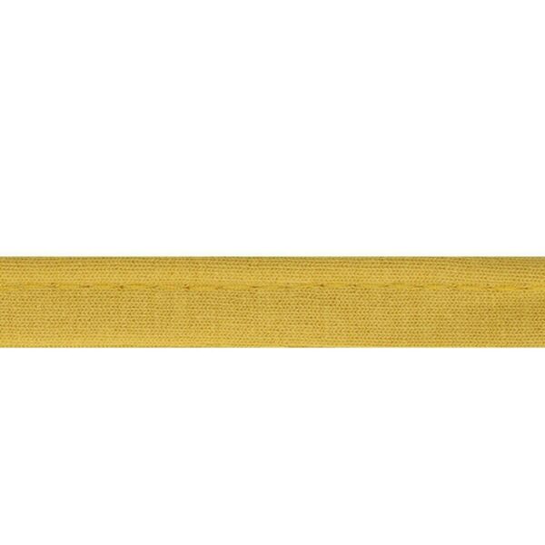 1.73 EURO/ m - Jersey  Paspelband - 3m Oaki Doki -  12mm - weiß, gelb, orange – Bild 2
