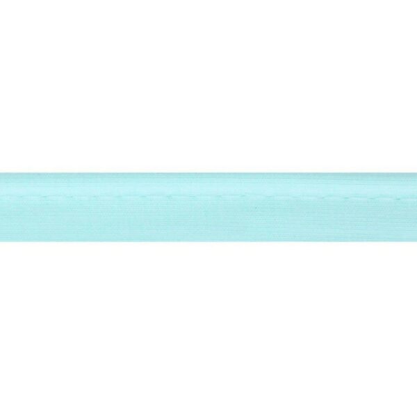 1.73 EURO/ m - Jersey  Paspelband - 3m Oaki Doki -  12mm - Blautöne – Bild 4