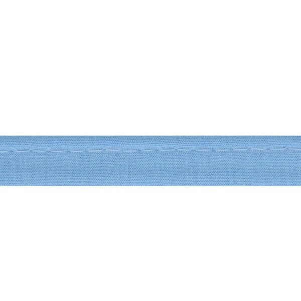 1.73 EURO/ m - Jersey  Paspelband - 3m Oaki Doki -  12mm - Blautöne – Bild 5