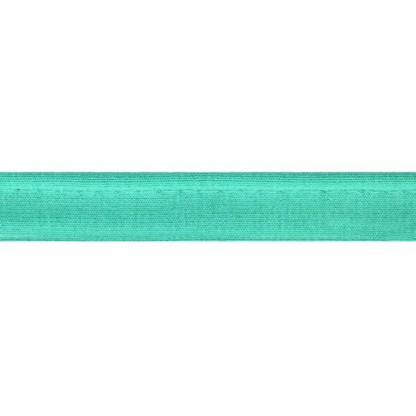1.73 EURO/ m - Jersey  Paspelband - 3m Oaki Doki -  12mm - Grüntöne – Bild 9