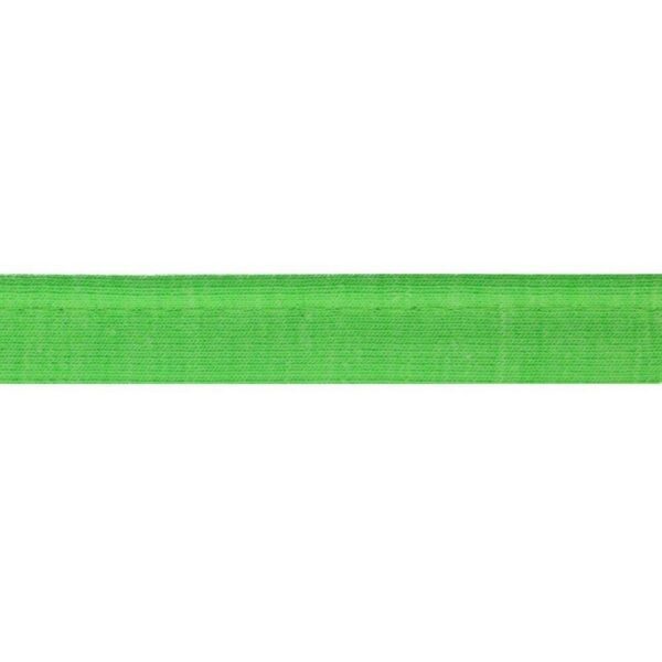 1.73 EURO/ m - Jersey  Paspelband - 3m Oaki Doki -  12mm - Grüntöne – Bild 8