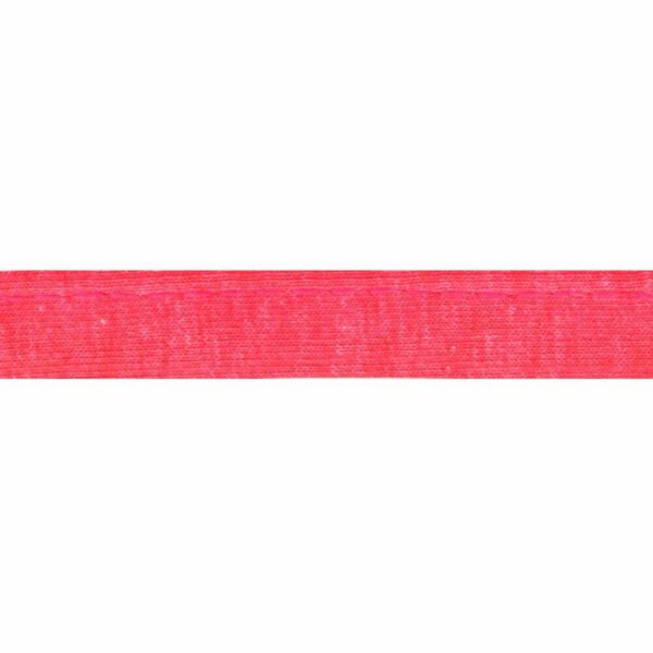 1.73 EURO/ m - Jersey  Paspelband - 3m Oaki Doki -  12mm - Rottöne – Bild 2