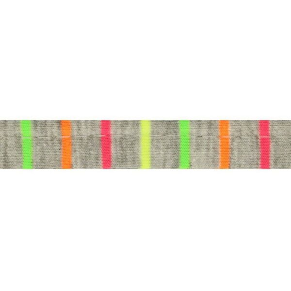 1.73 EURO/ m - Jersey  Paspelband - 3m Oaki Doki -  12mm - weiß, gelb, orange – Bild 10