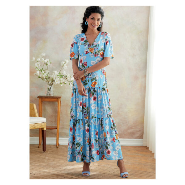 Butterick Schnittmuster - B6678 - Sommerkleid mit Stufenrock – Bild 2
