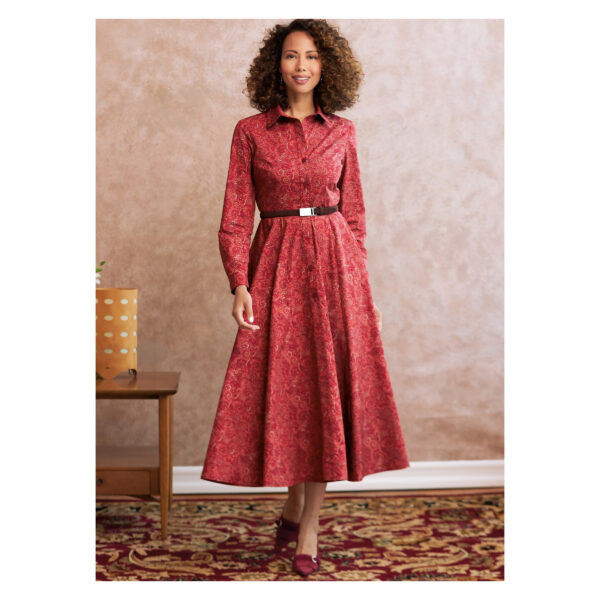 Butterick Schnittmuster - B6702 - Hemdblusenkleid – Bild 2