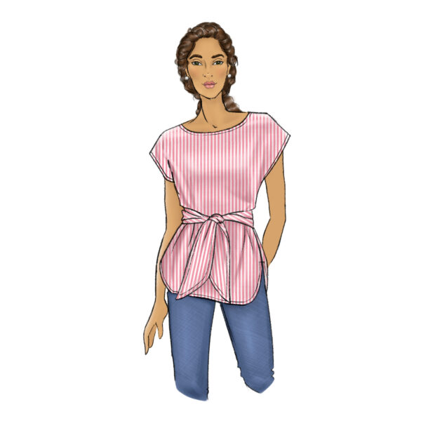 Butterick Schnittmuster - B6685 - einfache Sommerbluse – Bild 3