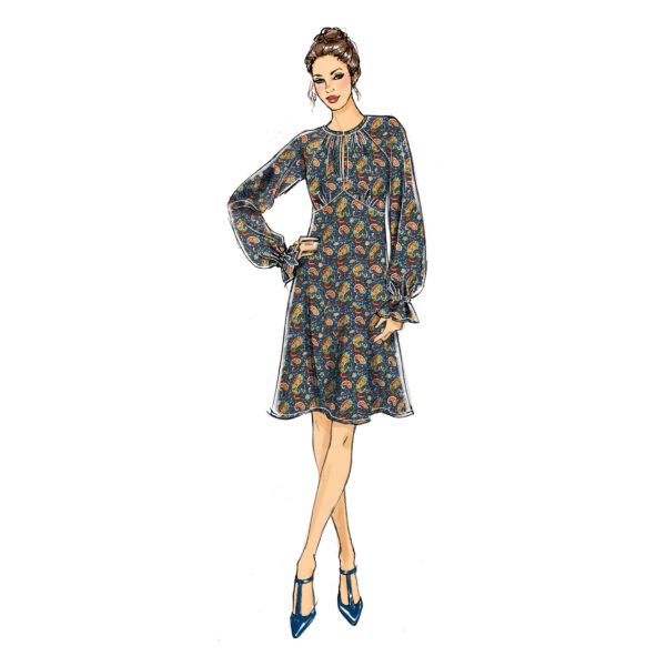 Butterick Schnittmuster - B6705 - Damenkleid – Bild 6