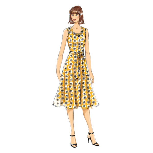 Butterick Schnittmuster - B6674 - flottes Sommerkleid – Bild 4