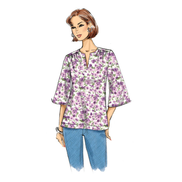 Butterick Schnittmuster - B6688 - sommerliche Bluse – Bild 7