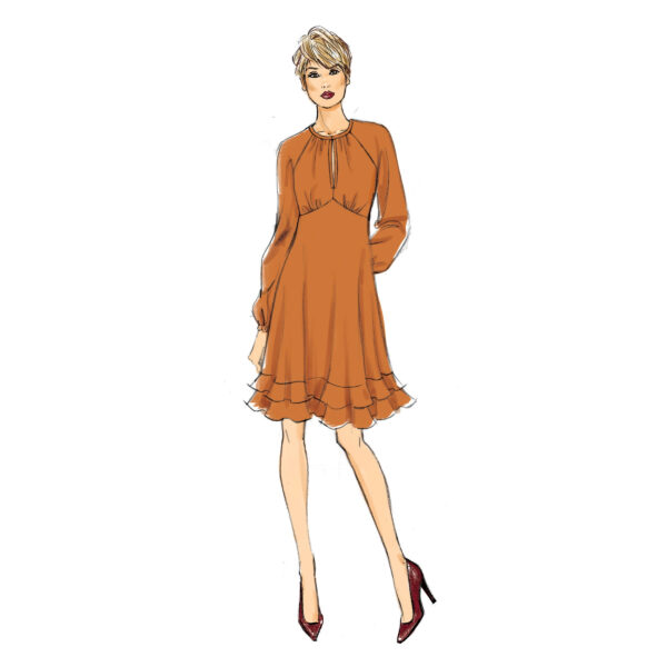 Butterick Schnittmuster - B6705 - Damenkleid – Bild 5