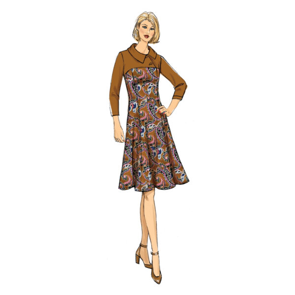 Butterick Schnittmuster - B6707 - schlichtes Damenkleid – Bild 7