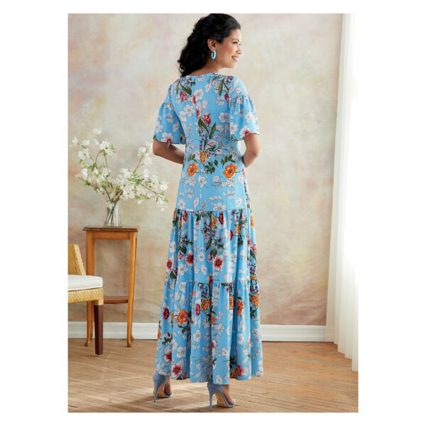 Butterick Schnittmuster - B6678 - Sommerkleid mit Stufenrock – Bild 5