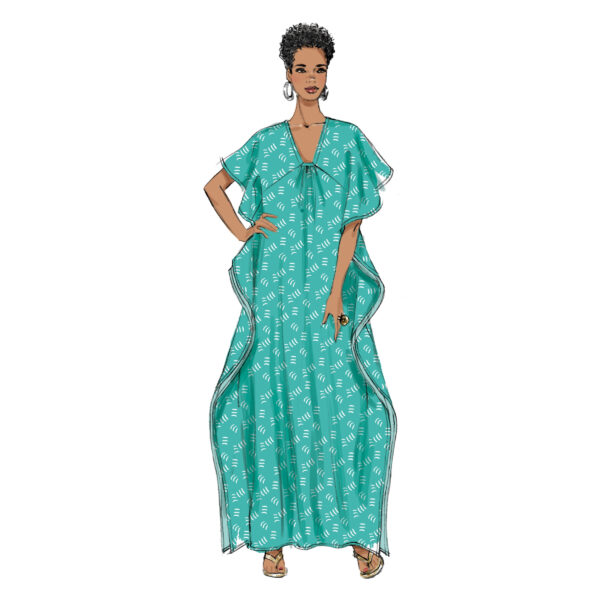 Butterick Schnittmuster - B6683 -  lässiges Hauskleid, Überwurf, Strandkleid – Bild 5