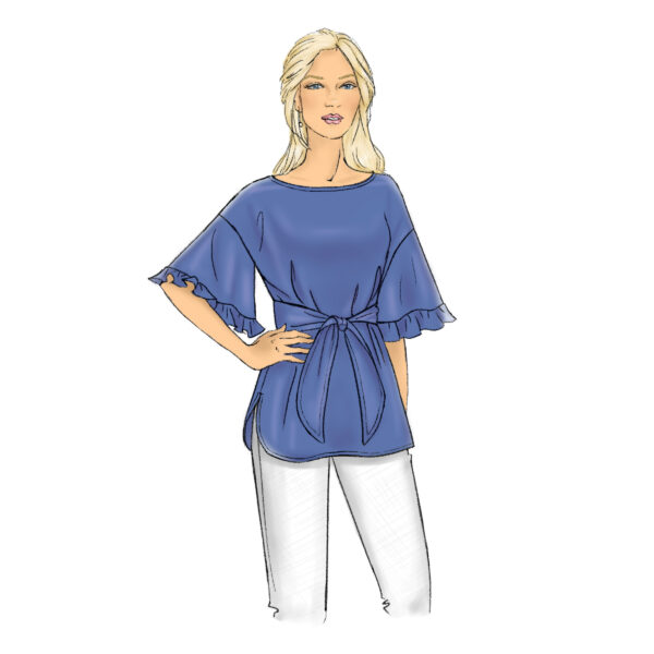 Butterick Schnittmuster - B6685 - einfache Sommerbluse – Bild 5
