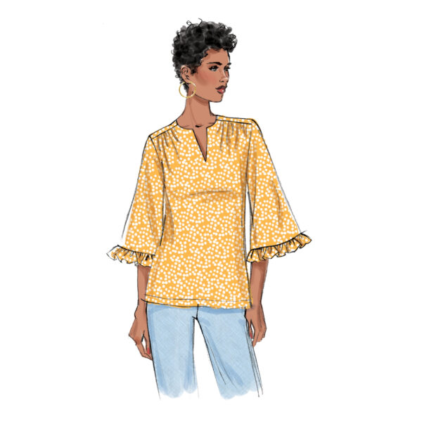 Butterick Schnittmuster - B6688 - sommerliche Bluse – Bild 6