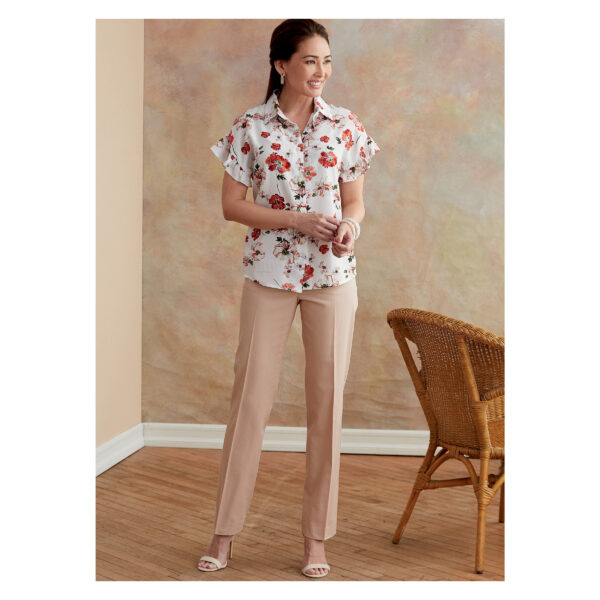 Butterick Schnittmuster - B6686 - sommerliche Hemdbluse – Bild 6