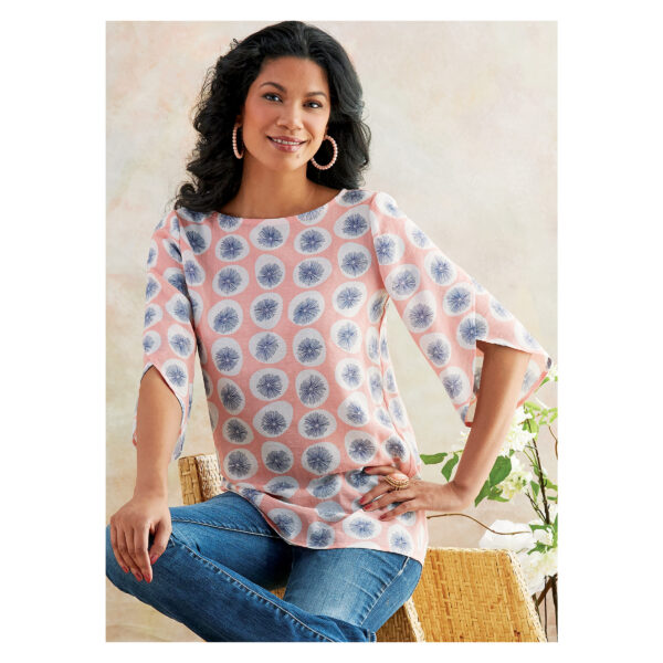 Butterick Schnittmuster - B6687 -  Bluse mit gerafftem Ärmel – Bild 6