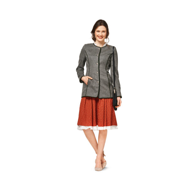 Burda Style Schnittmuster - Jacke - 6465 – Bild 4