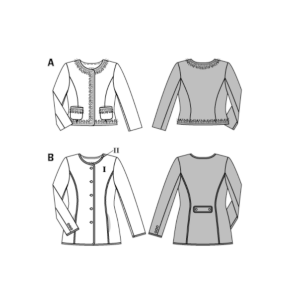 Burda Style Schnittmuster - Jacke - 6465 – Bild 7