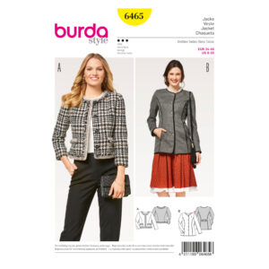 Burda Style Schnittmuster - Jacke - 6465
