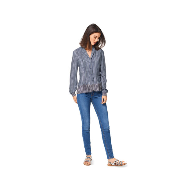 Burda Style Schnittmuster - Bluse - Hemdbluse - Schalkragen - Nr. 6533 – Bild 5