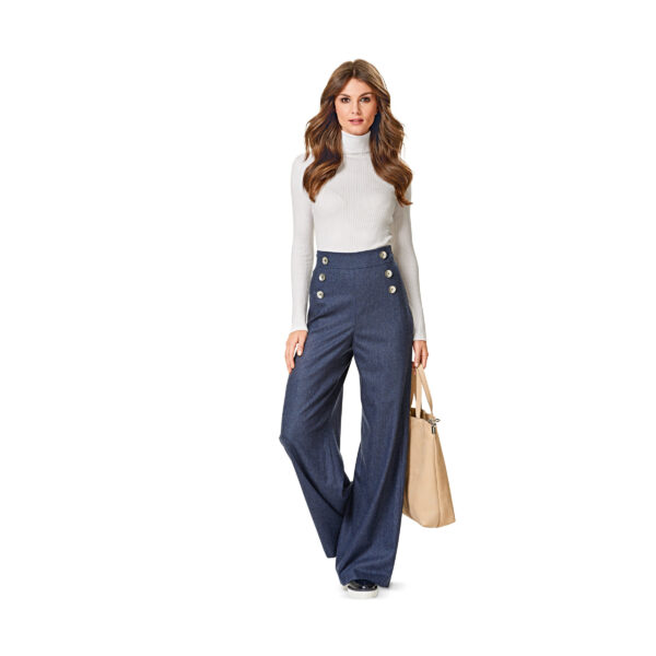 Burda Style Schnittmuster - Hose - Marlenehose und Culotte - Nr. 6573 – Bild 2