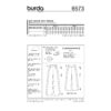 Burda Style Schnittmuster - Hose - Marlenehose und Culotte - Nr. 6573 – Bild 4