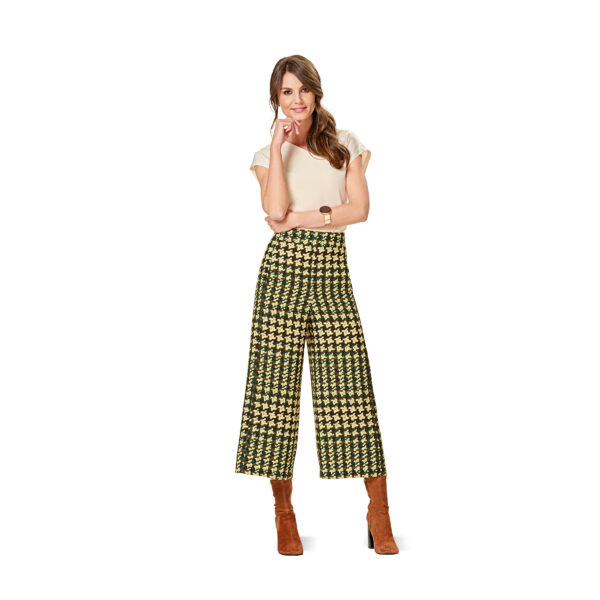 Burda Style Schnittmuster - Hose - Marlenehose und Culotte - Nr. 6573 – Bild 3
