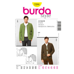 Burda-Style-Schnittmuster - Nr. 7291 - Janker -Jacke